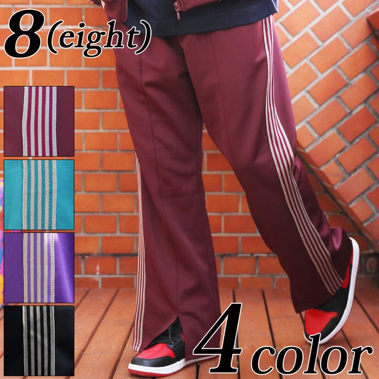 ラインフレアパンツ メンズ ジャージ[品番：EH000005907]｜8