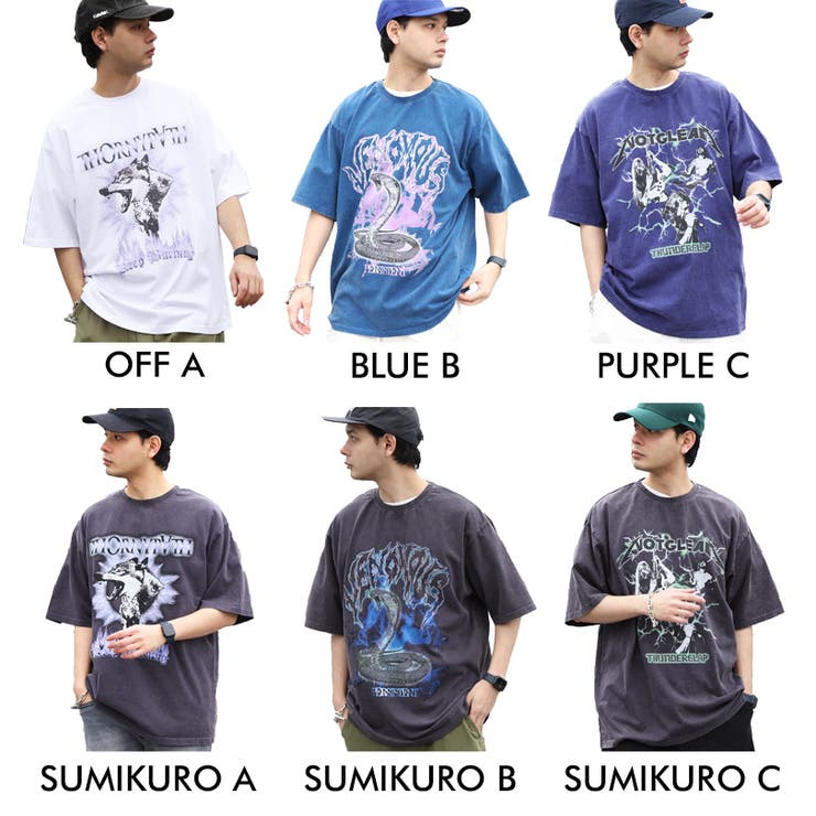 グラフィックTシャツ メンズ 半袖Tシャツ[品番：EH000006001]｜8