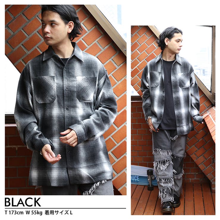 チェックシャツ ネルシャツ メンズ[品番：EH000006027]｜8（eight