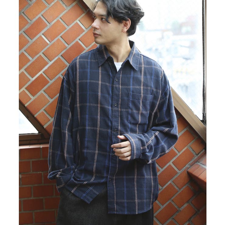 ネルシャツ メンズ 長袖[品番：EH000006086]｜8（eight） （エイト）の