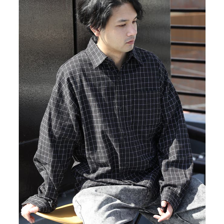 ネルシャツ メンズ 長袖[品番：EH000006086]｜8（eight） （エイト）の