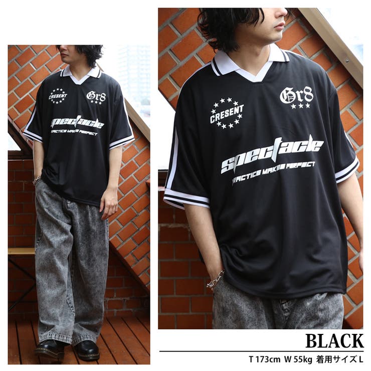 サッカーTシャツ メンズ 半袖 ユニフォーム ゲームシャツ[品番