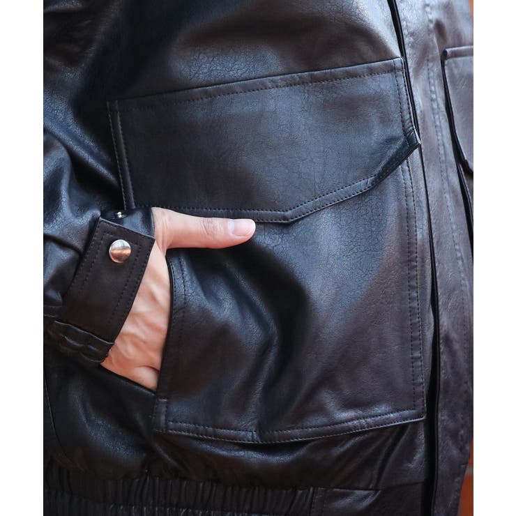 Ａー２ジャケット メンズ 合成皮革 ジャケット ミリタリー   | 8（eight）  | 詳細画像53 