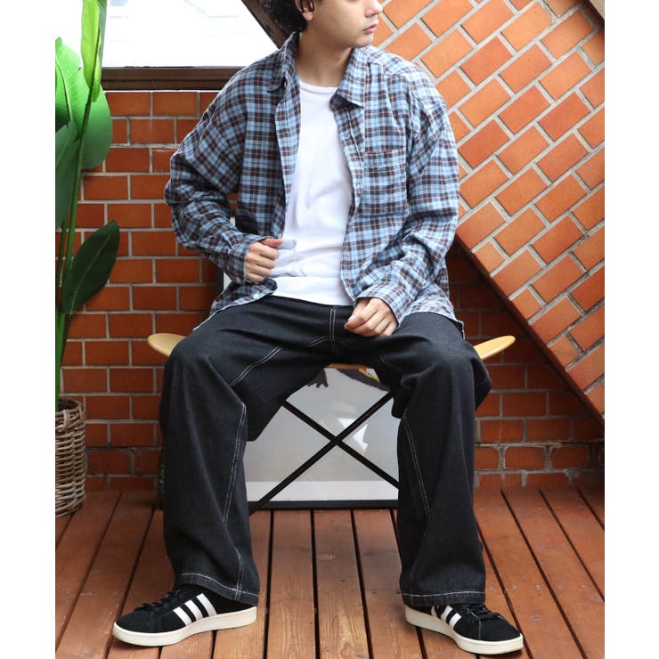 トップス レディース シャツ ネルシャツ チェック 37 長袖シャツ 【定価88000円】BALMAIN チェックシャツ 長袖 ネルシャツ ブラウス トップス
