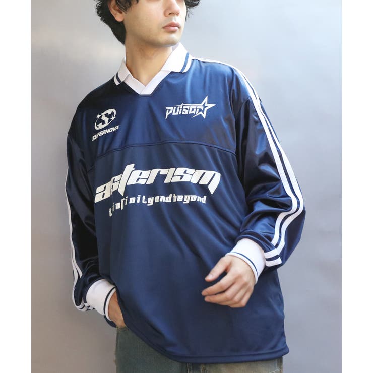 レビュー高評価商品 グロッシーサッカーTシャツ [品番 ストリート レディース メンズ ウェア