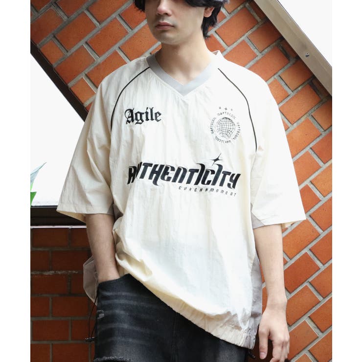ユニフォームデザイン 半袖 Tシャツ ナイロンプルオーバー サッカー  | 8（eight）  | 詳細画像2 