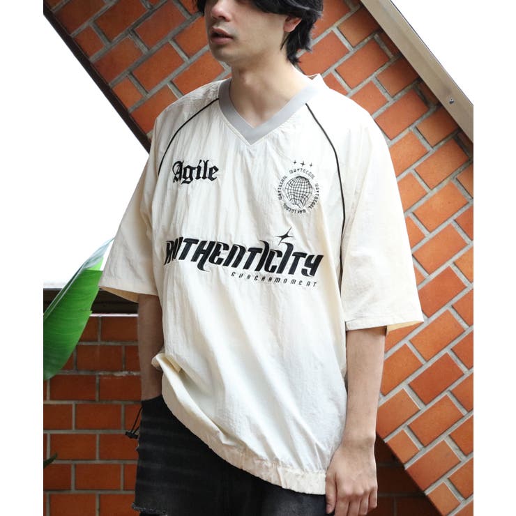 ユニフォームデザイン 半袖 Tシャツ ナイロンプルオーバー サッカー  | 8（eight）  | 詳細画像3 