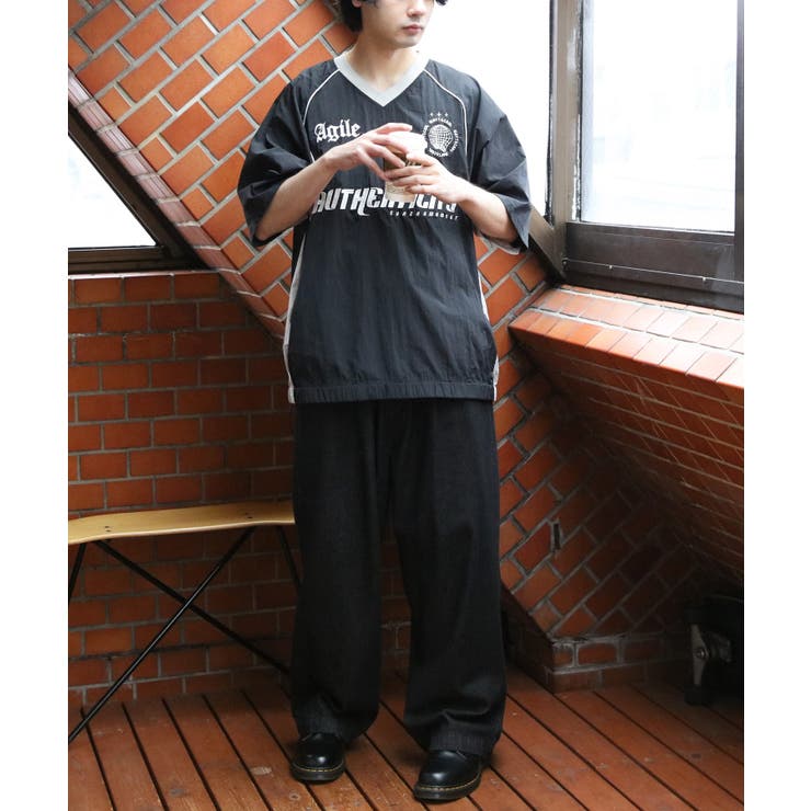 ユニフォームデザイン 半袖 Tシャツ ナイロンプルオーバー サッカー  | 8（eight）  | 詳細画像16 