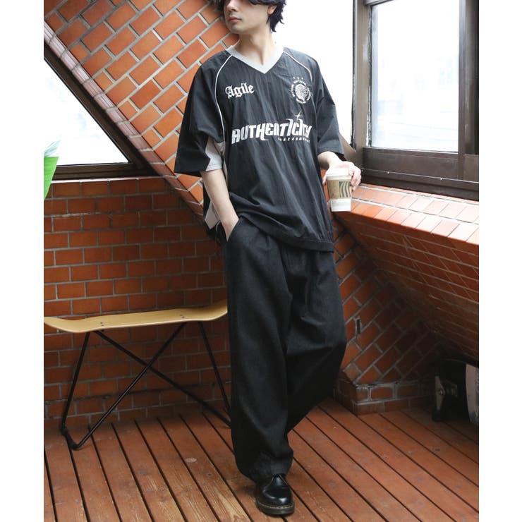 ユニフォームデザイン 半袖 Tシャツ ナイロンプルオーバー サッカー  | 8（eight）  | 詳細画像17 