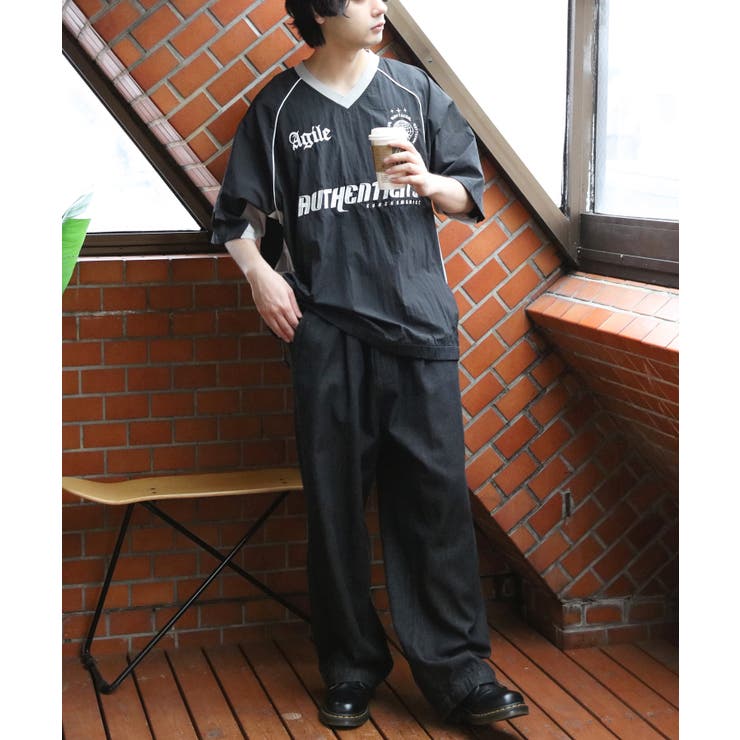 ユニフォームデザイン 半袖 Tシャツ ナイロンプルオーバー サッカー  | 8（eight）  | 詳細画像18 