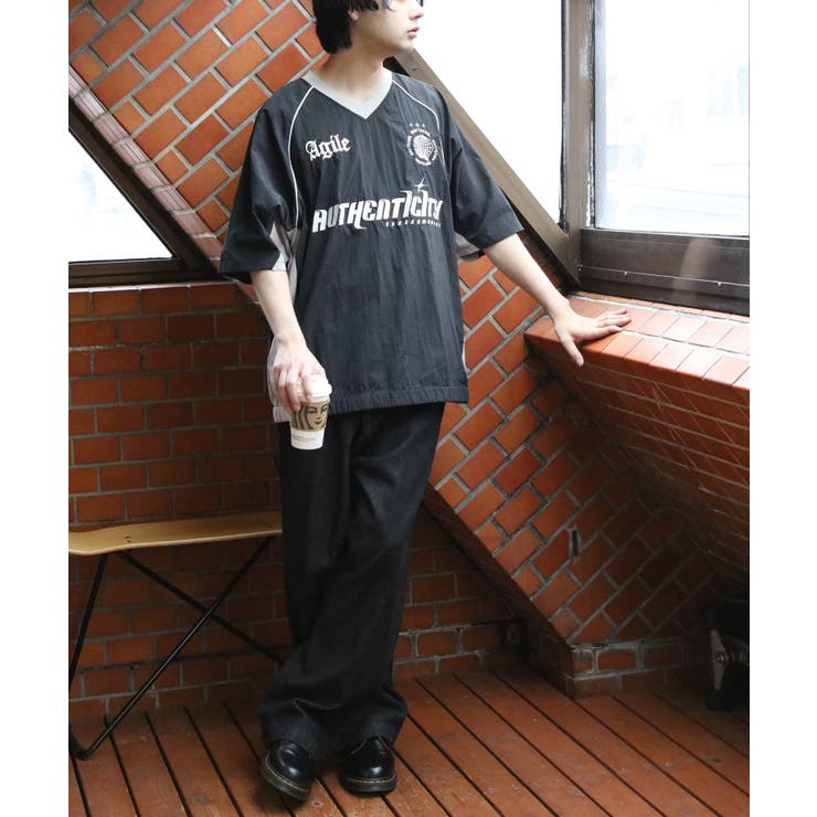 ユニフォームデザイン 半袖 Tシャツ ナイロンプルオーバー サッカー  | 8（eight）  | 詳細画像22 