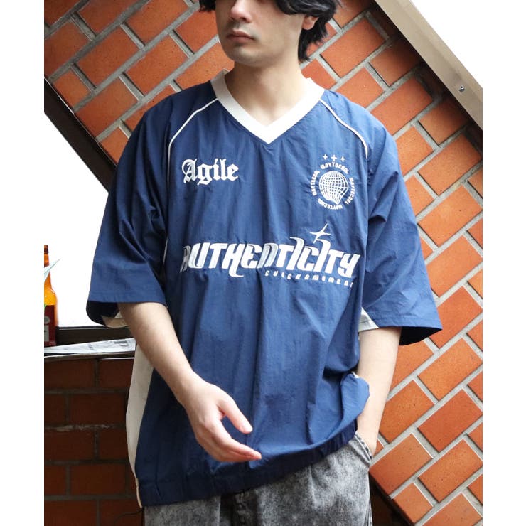 ユニフォームデザイン 半袖 Tシャツ ナイロンプルオーバー サッカー  | 8（eight）  | 詳細画像25 