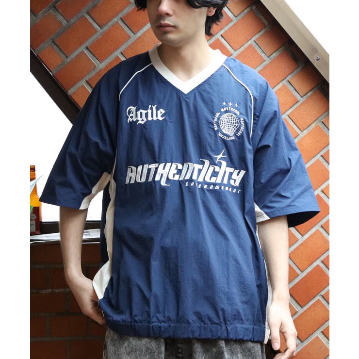 ユニフォームデザイン 半袖 Tシャツ ナイロンプルオーバー サッカー  | 8（eight）  | 詳細画像26 