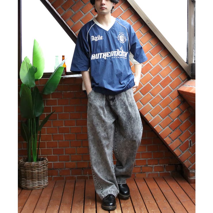 ユニフォームデザイン 半袖 Tシャツ ナイロンプルオーバー サッカー  | 8（eight）  | 詳細画像29 