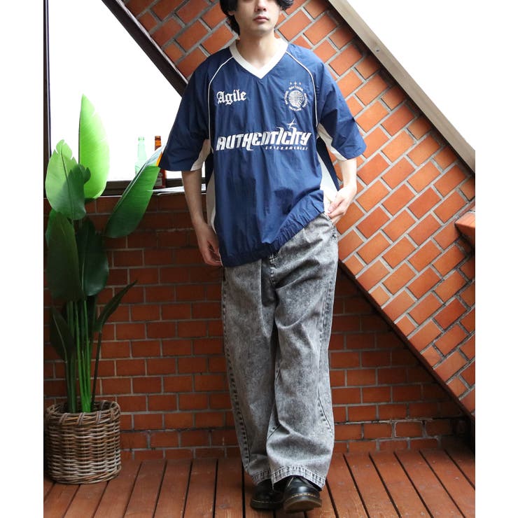 ユニフォームデザイン 半袖 Tシャツ ナイロンプルオーバー サッカー  | 8（eight）  | 詳細画像33 