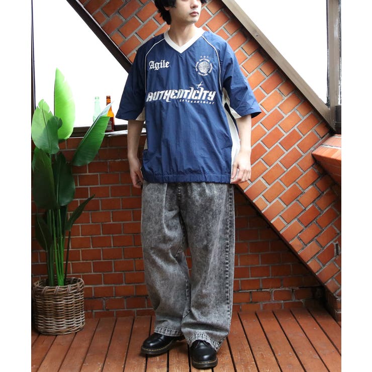 ユニフォームデザイン 半袖 Tシャツ ナイロンプルオーバー サッカー  | 8（eight）  | 詳細画像34 
