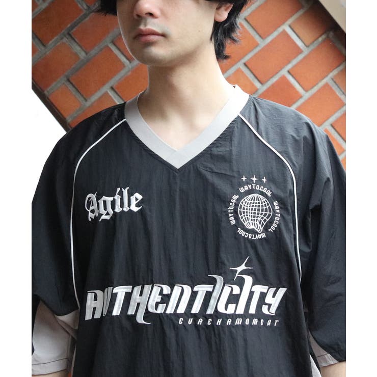 ユニフォームデザイン 半袖 Tシャツ ナイロンプルオーバー サッカー  | 8（eight）  | 詳細画像40 