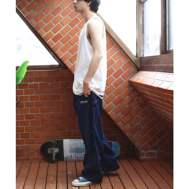 ダメージ加工 タンクトップ メンズ ヴィンテージ クラッシュ加工  | 8（eight）  | 詳細画像16 