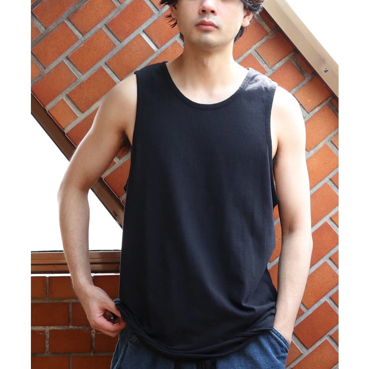 ダメージ加工 タンクトップ メンズ ヴィンテージ クラッシュ加工  | 8（eight）  | 詳細画像22 