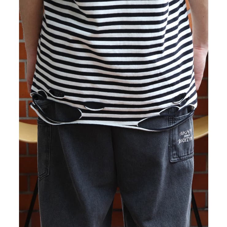 ダメージ加工 タンクトップ メンズ ヴィンテージ クラッシュ加工  | 8（eight）  | 詳細画像54 