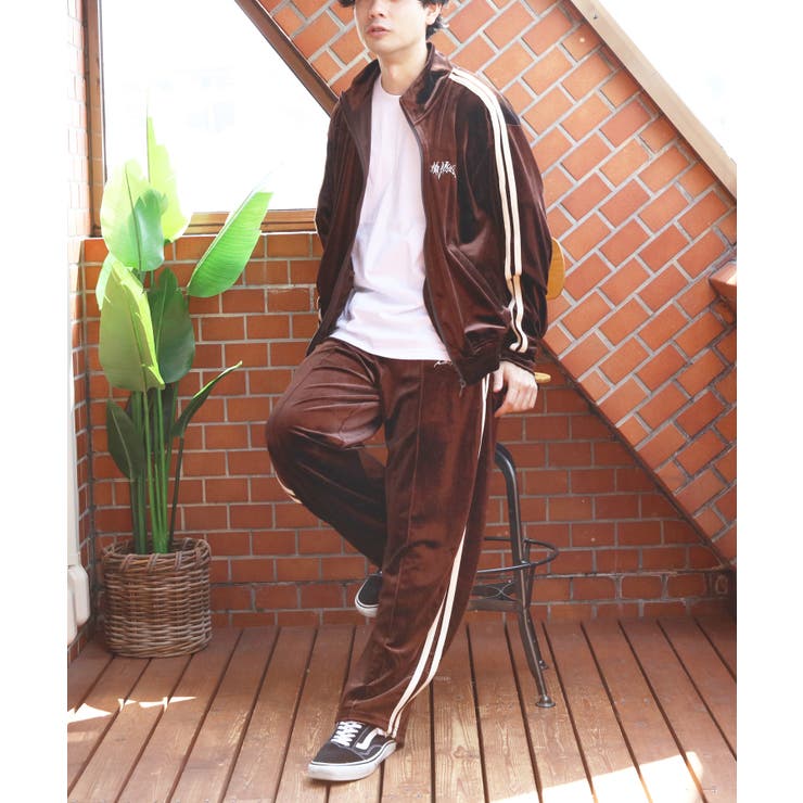 ベロアトラックジャケット メンズ ジャージ セットアップ  | 8（eight）  | 詳細画像25 