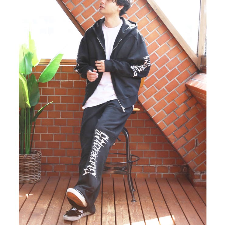 スプレー加工切り替えZIPパーカー メンズ パーカー ショート丈[品番