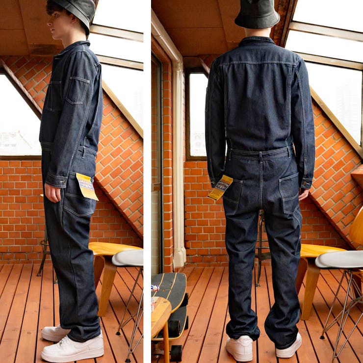 つなぎ メンズ デニム | 8（eight）  | 詳細画像9 