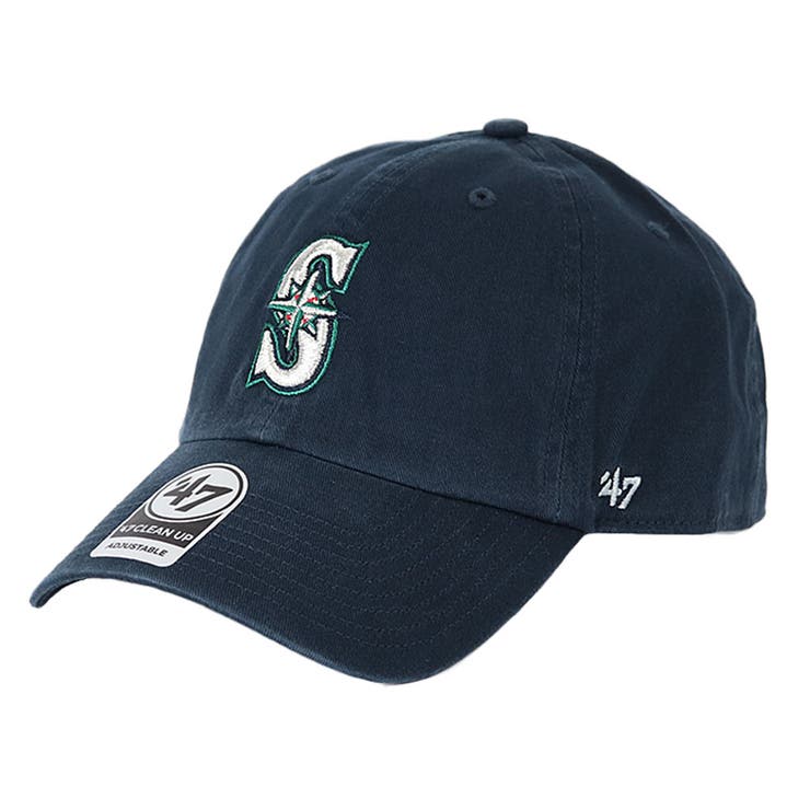 Seattle Mariners キャップ 紺 荒く