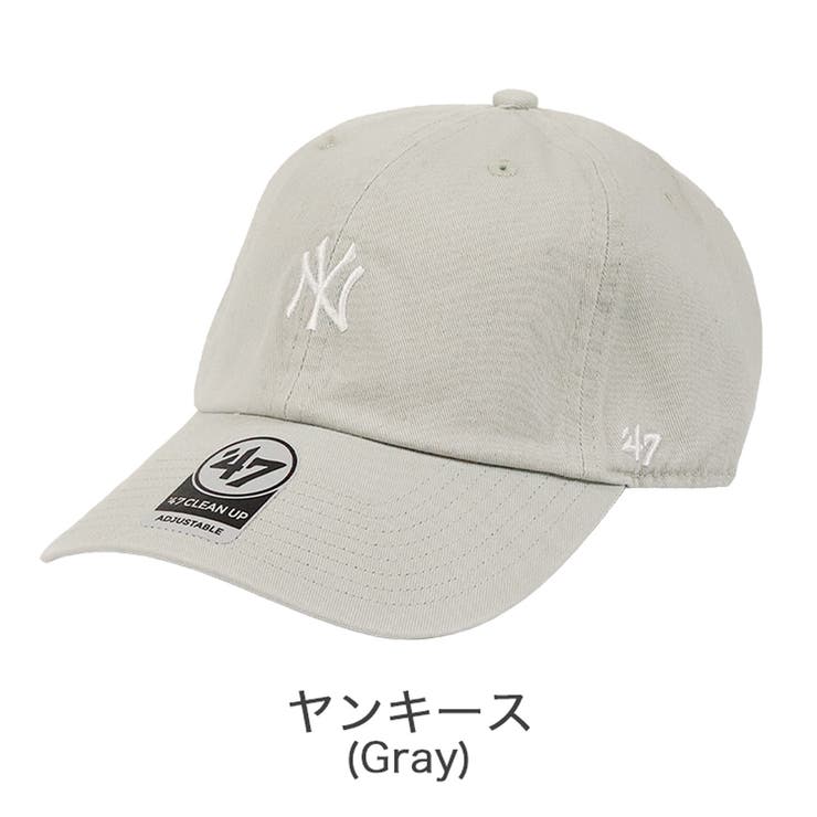 ヤンキース(Gray) | 47 キャップ メンズ | 99HeadwearShop【WOMEN】
