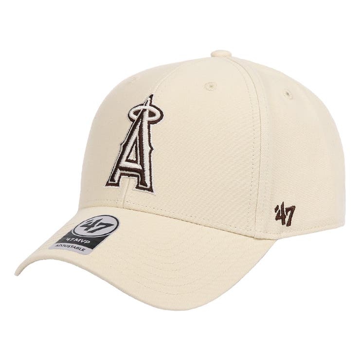 12.エンゼルス(Natural) | 47Brand キャップ メジャーリーグ | 99HeadwearShop【WOMEN】