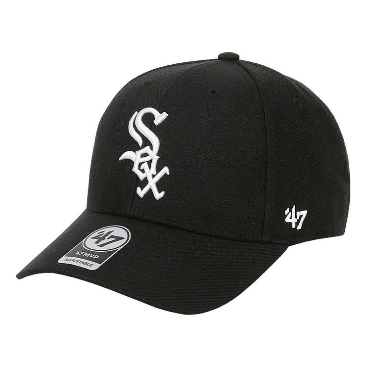 1.Black×White | 47Brand キャップ MVP | 99HeadwearShop【WOMEN】