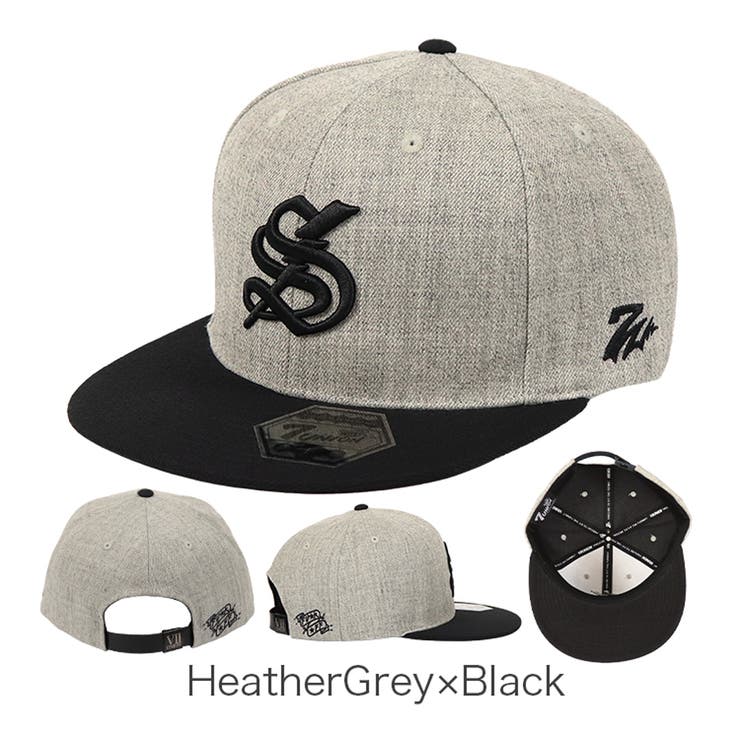 HeatherGrey×Black | 7UNION キャップ セブンユニオン | 99HeadwearShop【WOMEN】
