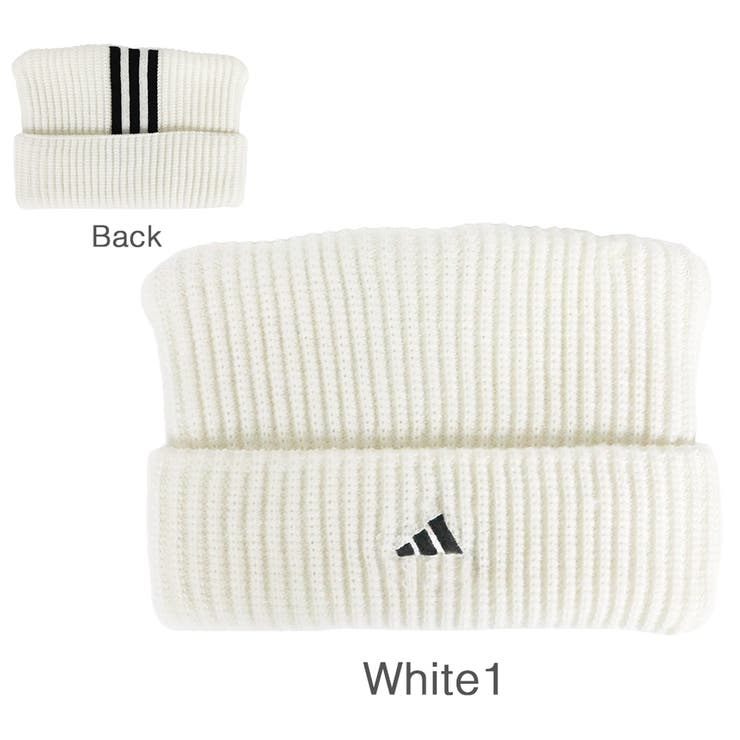 White1 | アディダス ニット帽 猫耳 | 99HeadwearShop【WOMEN】