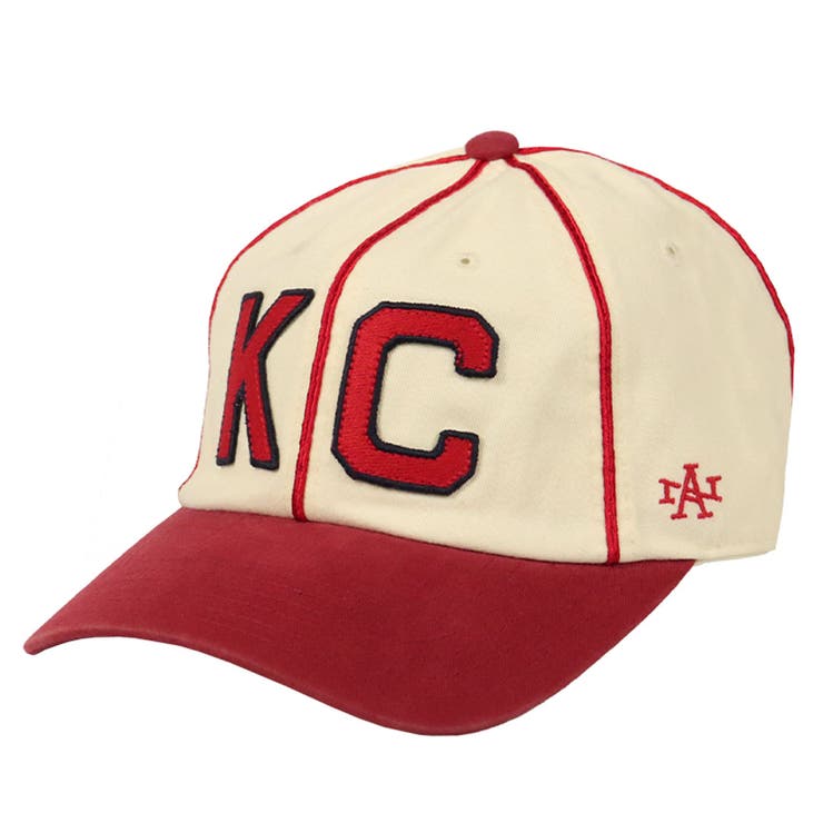 Ivory×DarkRed | アメリカンニードル キャップ American | 99HeadwearShop【WOMEN】
