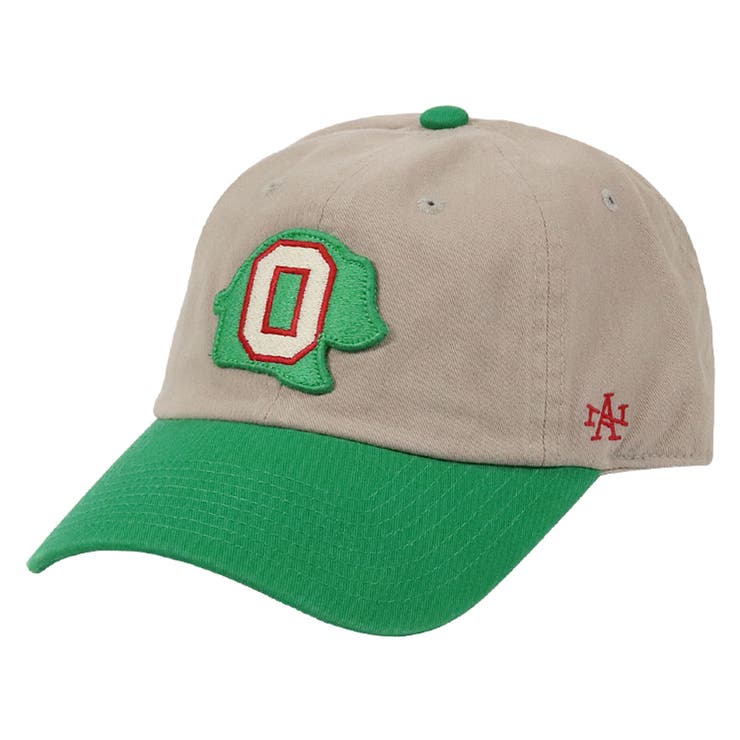 Grey×KellyGreen | アメリカンニードル キャップ American | 99HeadwearShop【WOMEN】