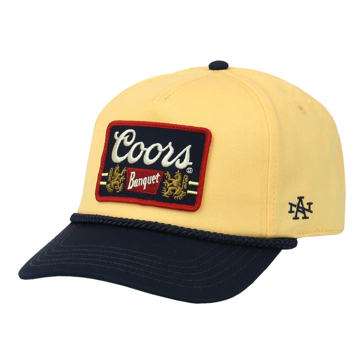 4.Coors(Yellow×Navy) | アメリカンニードル キャップ メンズ | 99HeadwearShop【WOMEN】