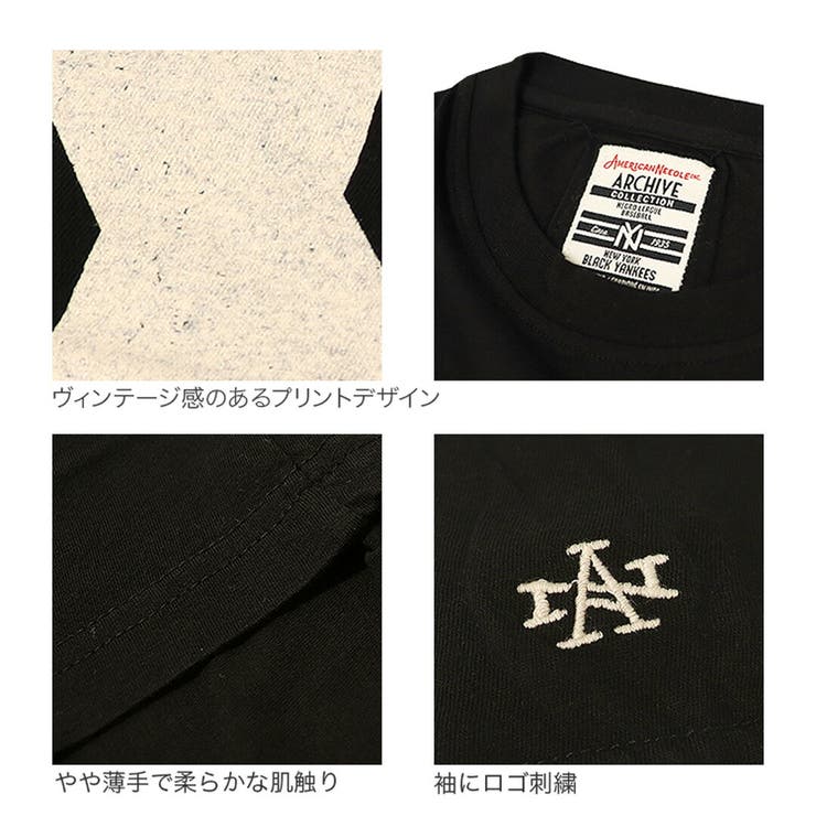 アメリカンニードル Tシャツ 半袖 | 99HeadwearShop【WOMEN】 | 詳細画像4 