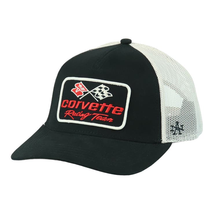 2.Corvette(Black×Ivory) | アメリカンニードル メッシュキャップ メンズ | 99HeadwearShop【WOMEN】