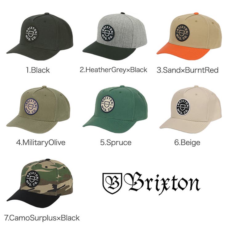 激安正規品 BRIXTON ブリクストン キャップ[品番：OTCM0000176 帽子