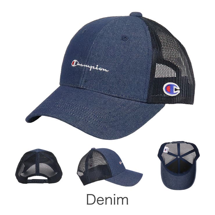 2.Denim | チャンピオン メッシュキャップ キッズ | 99HeadwearShop【WOMEN】