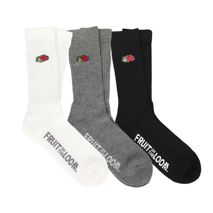 2.Crew | 【3足セット】FRUIT OF THE | 99HeadwearShop