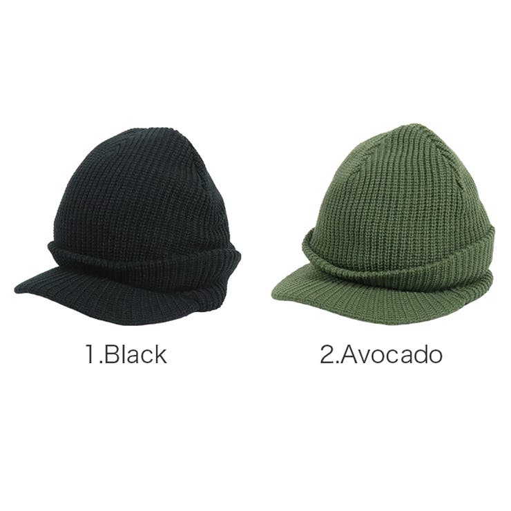 HUF ツバ付き ニットキャップ[品番：OTCM0000723
