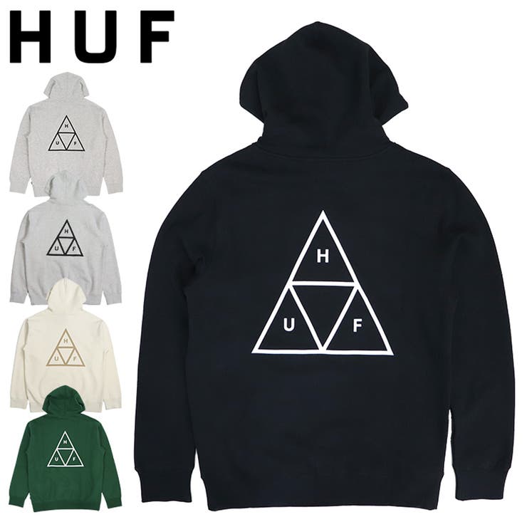 GAMMA WAFFLE HOODIE / HUF ハフ ヘビーウェイト ワッフル生地