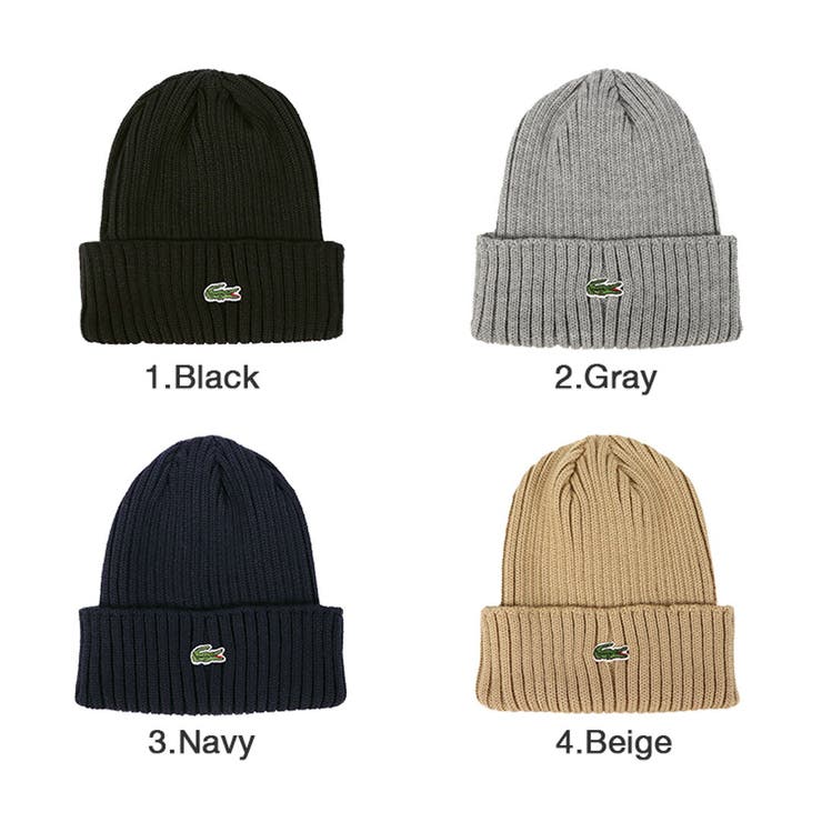 ラコステ ニットキャップ LACOSTE [品番：OTCM0000850]｜99HeadwearShop【WOMEN】（ナインティナインヘッドウェアショップ）のレディース ファッション通販｜SHOPLIST（ショップリスト）
