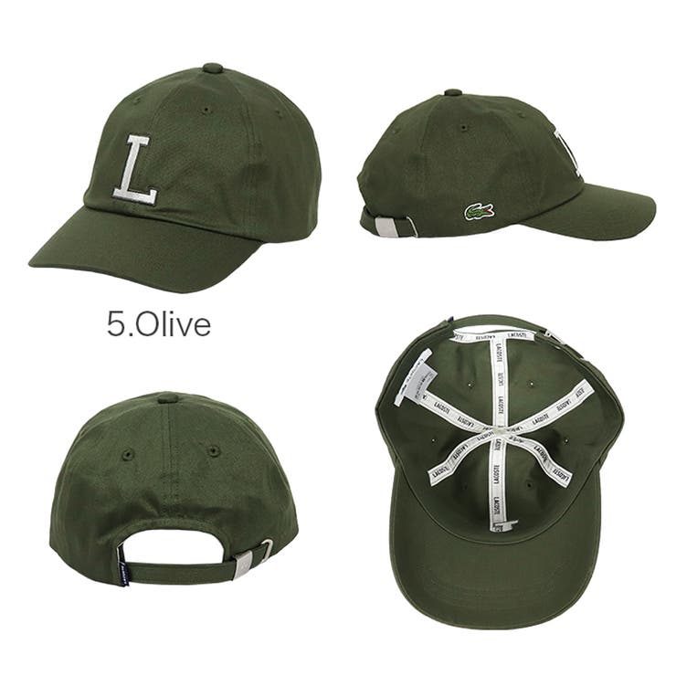 コットンツイルLロゴキャップ CLM1251 - ラコステ（LACOSTE）公式オンラインストア