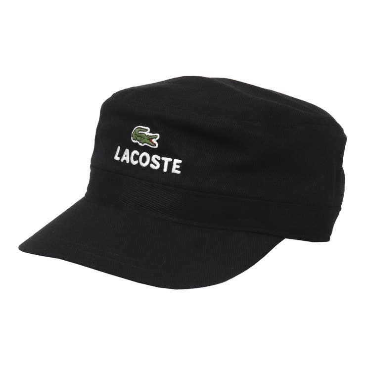 1.Black | ラコステ ワークキャップ LACOSTE | 99HeadwearShop