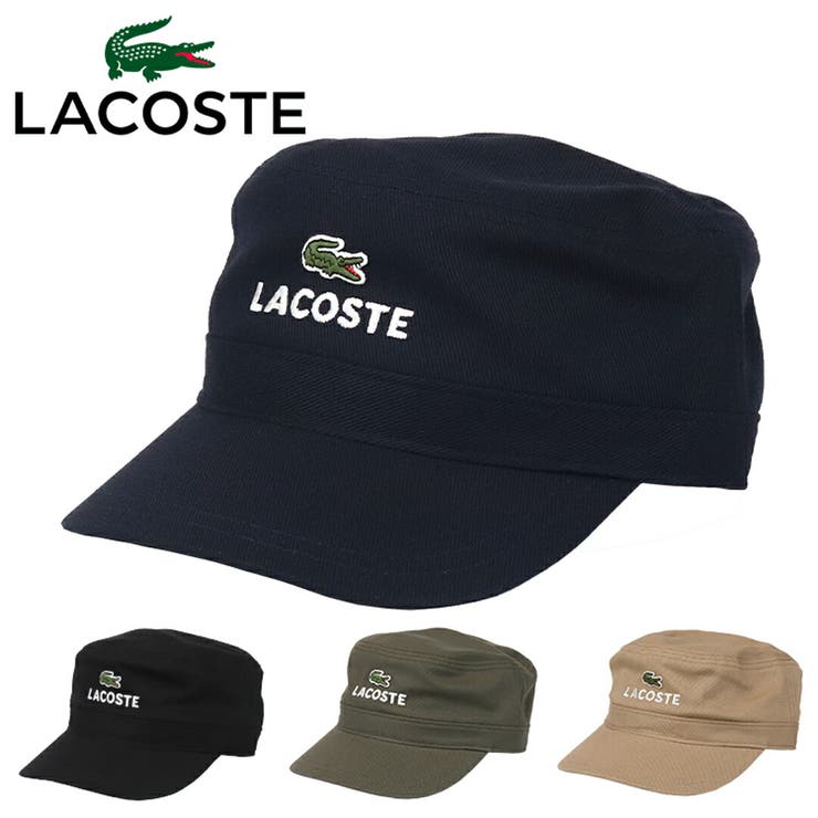 ラコステ ワークキャップ LACOSTE | 99HeadwearShop | 詳細画像1 