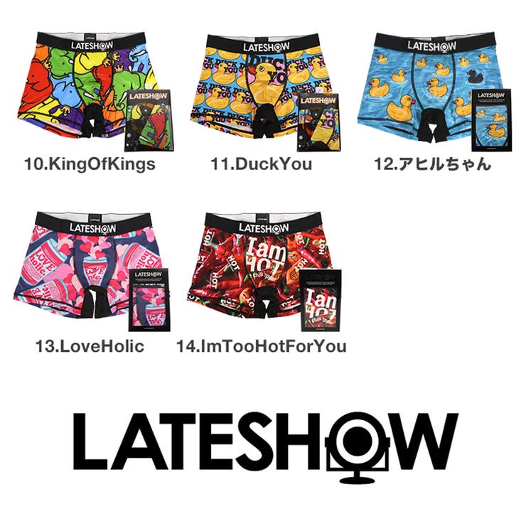 LATESHOW レイトショー ボクサーパンツ[品番：OTCM0000586