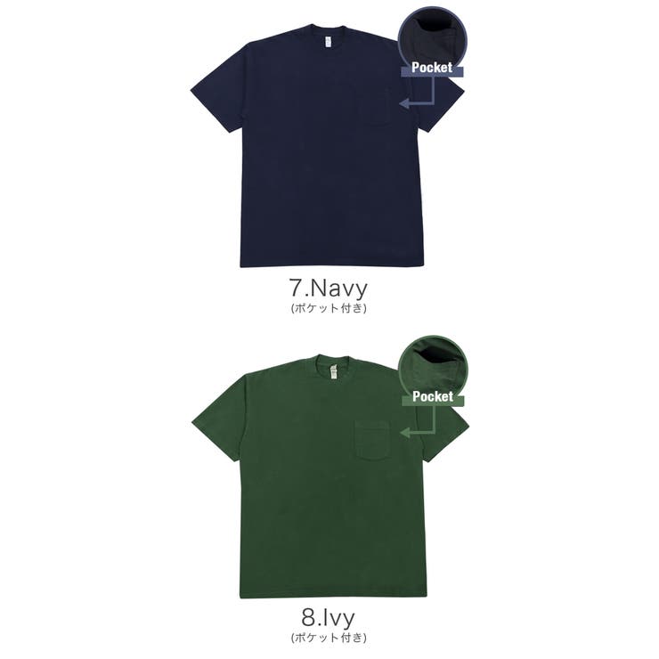 ロサンゼルスアパレル ポケットTシャツ ロスアパ[品番