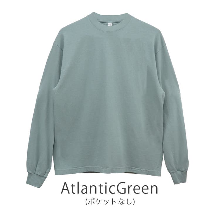 AtlanticGreen(ポケットなし) | ロサンゼルスアパレル ロスアパ ロンT | 99HeadwearShop【WOMEN】